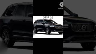 Evolution of Volvo XC90 (2002 - 2023)