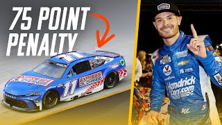 MASSIVE Penalty For Denny Hamlin | Verstappen talks Kyle Larson | More NASCAR News