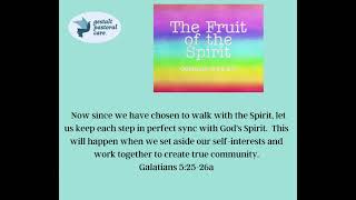 The Fruit of the Spirt – Thank You