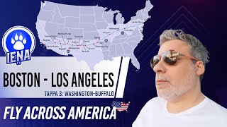 Fly across America TAPPA 3: Washington - Buffalo   MICROSOFT FLIGHT SIMULATOR 2020 - ITA