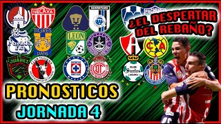 😱💣 PRONOSTICOS JORNADA 4 APERTURA 2021 LIGA MX - Quiniela Futbol Mexicano GRITA MEXICO AP2021❌ ✅