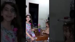 Túnel do tempo | chá de princesas