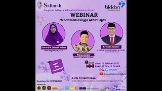 WEBINAR MENCINTAIMU HINGGA AKHIR HAYAT