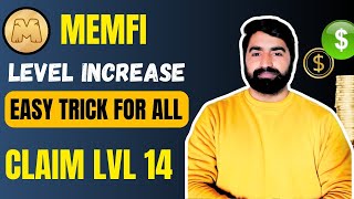 Memefi Level Increase 14 Instant By Easy Trick | Memefi Free Mining App Update | Memefi Lvl 3-13