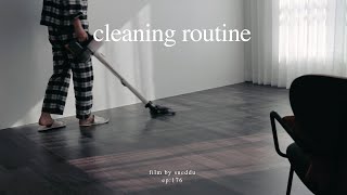 Cleaning routine: Ways to keep house clean every day. Minimal lifestyle&organizing