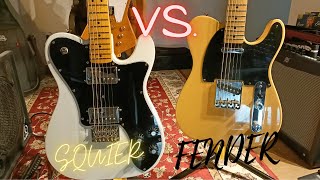 #1 GUITARS TONE COMPARISON : FENDER TELECASTER BAJA vs SQUIER TELECASTER CLASSIC VIBE DELUXE