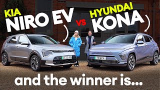 SHOOTOUT: 2024 Kia Niro EV vs Hyundai Kona Electric | Electrifying