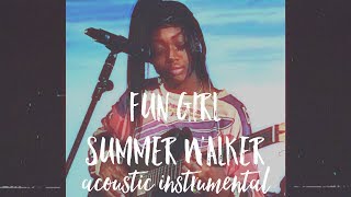 Fun Girl - Summer Walker | INSTRUMENTAL