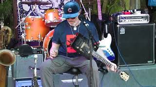 FRANK BANG RETURNED TO PREFORM SOLO WITH HIS HOME MADE GUITARS AT EARL'S HIDEAWAY  09-08-2024