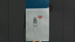 Girl's drawing   #drawing #short