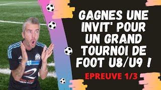 GAGNEZ UNE INVITATION POUR UN TOURNOI DE FOOT DE DINGUE