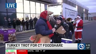 TURKEY TROT: Foodshare collects donations