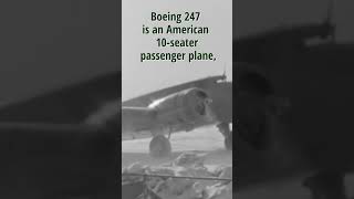 Snowy Spectacle: Boeing 247 Engine-Driven Pushback in 1930s NYC Airport #short #shorts