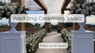 Wedding Ceremony Music with Prelude, Processionals, and Recessional