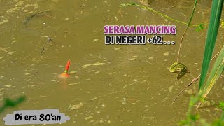 Bosan mancing ikan nila,, Pemancing cari spot liar di pedesaan hasilnya di luar dugaan