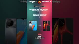 Infinix Note 12 2023 VS Tecno Pova 4 Pro #shorts