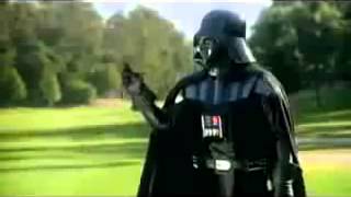 Darth Vader Playing Golf