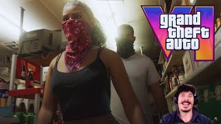 REACT DO TRAILER DO GTA 6 (2024)