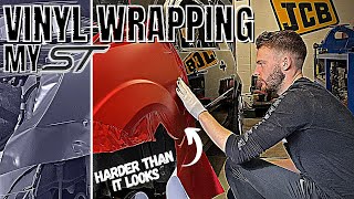 THE WRAP | Vinyl Wrapping my MK6 Fiesta ST150 | *DIY*