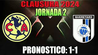 Pronósticos de la Jornada 2 Clausura 2024 Liga MX 🔥 (ganador y goles)