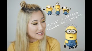 MINIONS Yellow Cut Crease || heidiroro