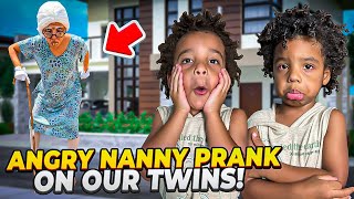 ANGRY NANNY PRANK ON OUR TWINS | The Martin Family