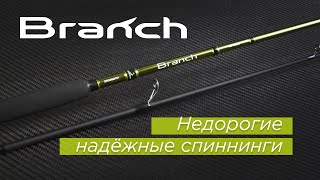 Norstream Branch — недорогие спиннинги для начинающих рыболовов