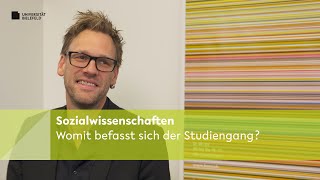 Sozialwissenschaften: Womit befasst sich der Studiengang?