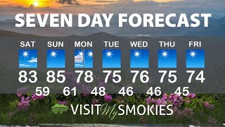 Gatlinburg and Pigeon Forge Weather for Weekend of October 4 2024.