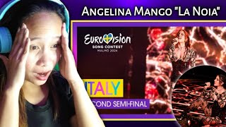 Angelina Mango - La Noia ( Live ) Italy 🇮🇹 | Second Semi-finals| Eurovision 2024 | Reaction