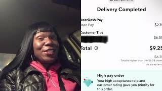 Being a Doordash driver on a random Thursday night ride along…