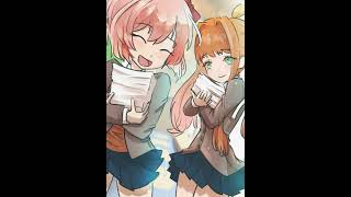 Monika and Sayori (Doki Doki Literature Club!)  - Stay With Me (Duet Ai Cover)