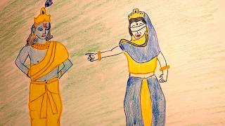 Gandhari's curse to Krishna- A story from Mahabharata for Children