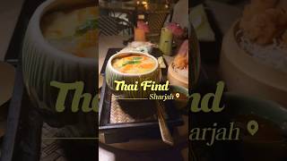 This place serves the most fresh unique Thai food in Sharjah~ #fyp #shorts #thaifood #sharjah #ons