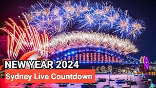 Live New Year Countdown 2024 From Sydney Australia - Happy New Year!