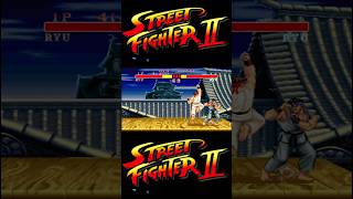 Street Fighter II Champion Edition remix Ryu vs Ryu #shorts #youtubeshorts #games #gaming