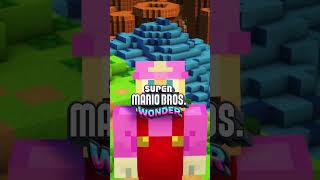 Super Mario Wonder in Minecraft! #mariominecraft #supermariowonder #minecraft #minecraftbuilding