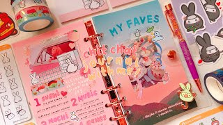 chit chat journal with me: current faves and kpop rambles 📌