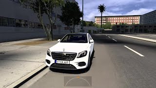 ARMA 3 Cinematic Creator Plays American Truck Simulator Driving a Mercedes Benz Sedan (Long Drive)