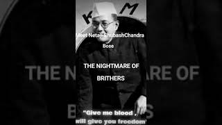 Meet Netaji Shubash Chandra Bose " THE NIGHTMARE OF BRITISHERS " # y # Shorts