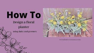 How to make a floral arrangement