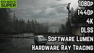 Silent Hill 2 Remake - RTX 4070 Ti Super Benchmark