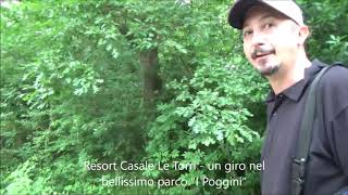 Casale Le Torri, un giro nel parco i "Poggini"