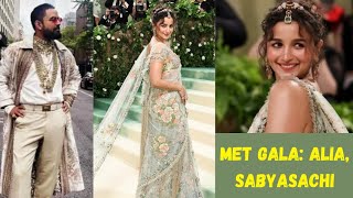 Fashion News | Met Gala: Alia, Sabyasachi |Bollywood actresses Fashion views