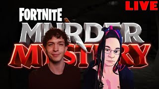 🔴 CHRIS & HARLEY TAKEOVER FORTNITE MURDER MYSTERY