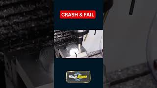 CNC CRASH & FAIL COMPILATION 😮 | UNBELIEVABLE MISTAKES 😭 😟 😠 #shorts