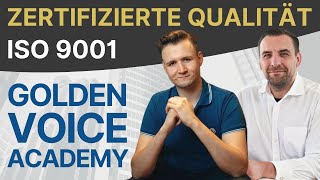 ISO 9001 für die Sprecherakademie - Patrick Khatrao im Interview (Erfahrungen IfDQ und TÜV)