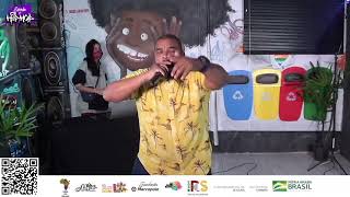 Tonny Marcos na live da Escola de Hip Hop