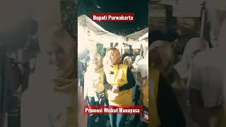 Wiskul Wanayasa bersama Ambu Anne | Bupati Purwakarta | Napak tilas sejarah Kota Purwakarta