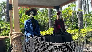 Pirate captain sweet tooth story time full story in 4k 60FPS SeaWorld 60th anniversary spooktacular